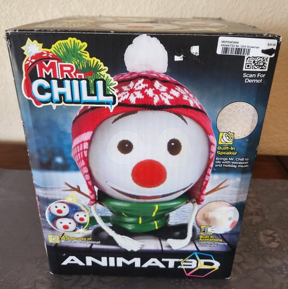 Mr. Chill Animated Talking Snowman - Picture 7 of 7